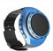 Aoyygg U6 Bluetooth Speaker, Wrist Watch BT Speakers with FM Radio, Colorful LED Long Standby Portable Speaker for Outdoor Sports Cycling Running (Blue)