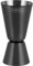Lurch 240787 Jigger 2cl und 4cl Barmaß zum genauen Abmessen von Spirituosen und Säften, Smokey Grey