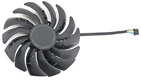 RAKSTORE PLD10010S12HH - Ventilador para tarjetas gráficas de 95 mm compatible con MSI RTX 3070 RTX 3060 Ti VENTUS 2 ventiladores silenciosos (B)