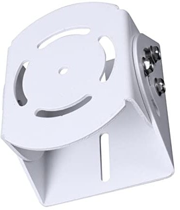 1set Aluminum Alloy Monitor Clamp Camera Bracket for Easy Installation for Monitors and Easy to Clean White