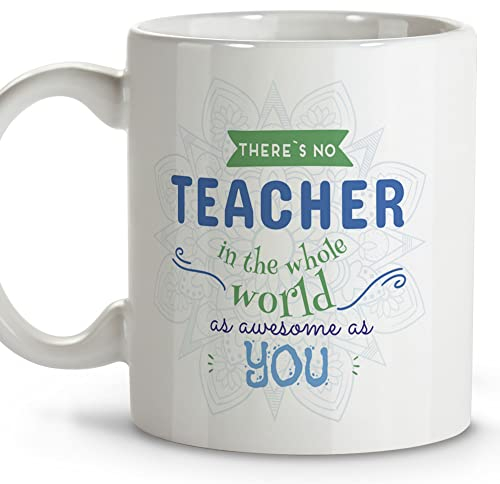 LolaPix Regalo Profesor. Taza Profesor. Regalos Originales para Profesores. Taza de Cerámica. Varios diseños. AS AWESOME AS YOU
