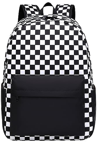 Schulrucksack Mädchen Teenager Rucksack Schule Schultasche Damen School Bag Backpack Schulranzen Uni Rucksack Teenager Mädchen Freizeitrucksack Schulrucksack Oberstufe Teen Jugendliche Mädchen Schwarz
