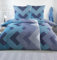 MALIKA Bettwäsche 135x200 4 teilig | ÖkoTex Zertifiziert & für Allergiker geeignet | Bettwäsche Set mit je 2 Bettbezügen 135 x 200 & Kissenbezügen 80x80 | Design 3, Größe:2X 135x200 + 2X 80x80 cm