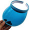 ZAYIUKI Sun Visors UV Protection Hat Cap Sun Cap Sport Transparent Hats Headwear for Womens Men Golf Tennis Cycle Blue