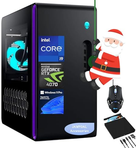 Alienware 2024 Aurora R16 Gaming PC 24-Core i9-13900F, NVIDIA GeForce RTX 4070, 64GB DDR5 RAM, 2TB SSD, 1TB HDD, Wi-Fi 6E, Bluetooth, Windows 11 Pro