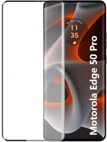 Kepuch Protector de Pantalla para Motorola Edge 50 Pro - Vidrio Templado 2 Paquetes