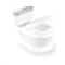 Mobiclinic®, Pot bebe Toilette Musical, Toikid, 1-3 ans, Son de Décharge, Avec Couvercle, Compartiment Papier, Fonctionne Piles, Cuvette Amovible, Siège Imperméable