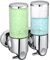 Dispensador de Jabón 1000 ml. Dosificador Manual de Loción. Dispensador de Gel de Pared. Jabonera Manual para Baño, Cocina, Ducha Champú, Gel de Ducha, Loción.