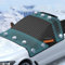 HWLHWTSN Scheibenabdeckung Auto Winter, für Audi Q5 II (FY) 2017-2022 Ultra-Dick Frontscheibenabdeckung Winter Schutzabdeckung Schnee EIS Frost Staub, Auto Zubehör