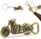 Henjunu Abrebotellas de Motocicleta, Regalos de Moto para Hombres, con Llavero de Moto + Tarjeta de Felicitación, Regalos para Papá, Regalo de San Valentín, Amantes de la Moto