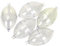 Losueeun 5 Stück Angeln Klare Schwimmkörper Slip Strike Indikator Oval Schwimmkörper Spinner Oberfläche Blase Schwimmkörper Angeln Outdoor Teile