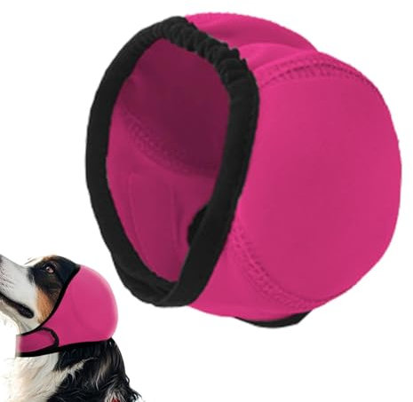 Luieonm Sudadera con Capucha calmante para Perro, protección contra el Ruido, Orejeras Ajustables Antideslizantes, Resistente al Agua, para Secado Forzado, Aseo de Mascotas, baño