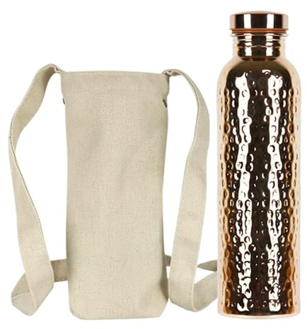 Carafe À Eau Isolée – Bouteille D'hydratation En Cuivre, Tasse De Voyage De 27 Oz, Bouteille De Sport Portable, Récipient Pour Boisson Quotidienne | Pichet En Cuivre Étanche Pour Salle De Sport,