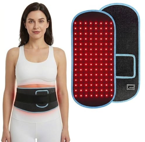 Infrarotlampe Hund & Haustier - Sanfte Gelenkpflege ohne Stress | Rotlichtlampe Gürtel für Tiere, Geräuschloses Rotlichttherapie-Wickelpad, 850nm Tiefenwärme für Entspannung
