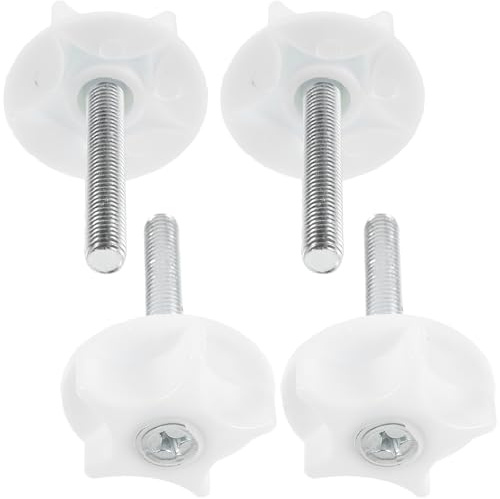 Generic Bed Headboard Bolts and Washers 4Pcs Heavy Duty M8 Screws for Divan Bed Frame Fixing and Support