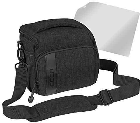 Sac pour appareil photo « Fashion » Panasonic Lumix DMC (G70, G81, GM5, GX80, GH4, GX8), Sony Alpha 6500, Nikon D5600