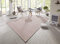 Elle Decoration Millau In- und Outdoor Teppich 160x230cm – Kurzflor Wetterfest Wasserfest Modern Plain Unifarben Design für Terrasse Balkon Wohnzimmer Schlafzimmer Esszimmer Küche Flur in Rosa