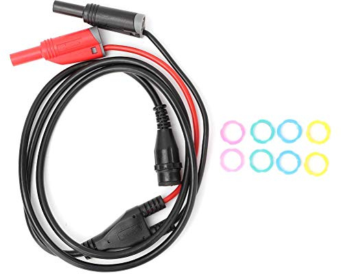 P1204 BNC Stecker auf Bananen Stecker Koaxial Kabel Oszilloskop Mess Leitung 100cm RG58 Koaxial Kabel Q9 Gemeinsame Oszilloskop Mess Leitung