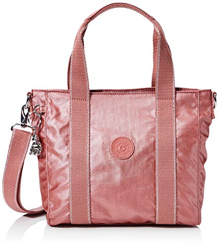 Kipling Damen Asseni Mini Tote Rot (Metallic Rust) ,33x21x14 cm (B x H x T)