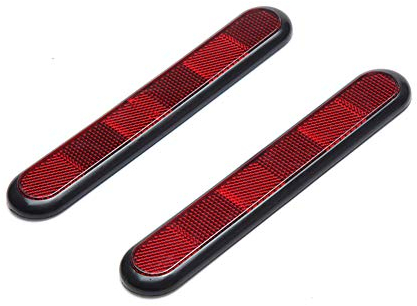 ihreesy Türkantenschutz mit Reflektor,1 paar Auto Türkantenschoner Reflektierend Autotür Kantenschutz Anti-Scratch Bumper Stoßschutz Aufkleber
