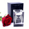 Personalised Crystal Glass Memorial Tea Light Candle Holder Guardian Angel Wings