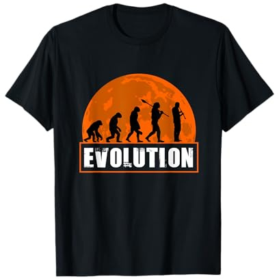 Giocatore Oboe, divertente regalo di evoluzione umana Maglietta