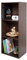 Iris Ohyama, Möbel, 3 Büroregale, Bücherregal, Stabil, Großes Fassungsvermögen, Multifunktional, Stabil, Schlafzimmer, Wohnzimmer - Office Basic Rack CX-3FN - Braun