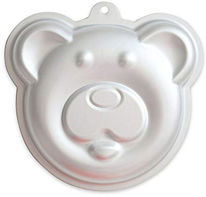 ZDYWY 17,8 cm Bär Panda Kopf Form Aluminium 3D Backform Kuchenform Backform Geburtstag Kuchenform - Panda