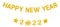 Happy New Year Dekorationen Happy New Year 2022 Banner Stern Feuerwerk Banner Happy New Year Party Supplies