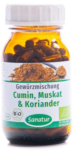 Sanatur Cumin Muskat & Koriander Gewürzmischung Kapseln 90 stk