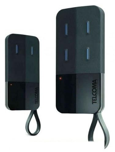 RADIOCOMANDO 4 CANALI NOIRE 4E SISTEMA ROLLING-CODE TELCOMA NOIRE4E RADIOCOMANDI
