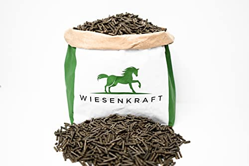 Wiesenkraft Wikra Zink – 1kg – Natürliches Zusatzfutter für Pferde, mit Tierärzten entwickelt, getreidefrei & ohne Melasse, bei Zinkmangel, Ekzemen & Hufproblemen, stärkt Haut, Fell & Immunsystem
