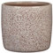 Scheurich Solido, Blumentopf aus Keramik, Farbe: Roccia, 21,2 cm Durchmesser, 19,3 cm hoch, 5,6 l Vol.