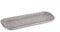 Orientalisches Tablett aus Aluminium Jabar 30cm | Marokkanisches Teetablett in der Farbe Silber | Orient Silbertablett silberfarbig | Orientalische Dekoration auf dem gedeckten Tisch