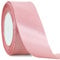 TONIFUL 4cm X 22M Wide Rose Gold Satin Ribbon Solid Fabric Ribbons for Wedding Car Decoration Chair Sash Crafts Gift Wrapping Cutting Ceremony Table Bows Floral Sewing Party Decoration
