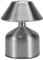 Luxus - Tischlampe Touch Mini - Micky - Silber - H14 x Ø10 - Terrassenlampe - Schreibtischlampe - LED - Wiederaufladbar - Dimmbar - Kabellos - Tischlampe für innen und außen