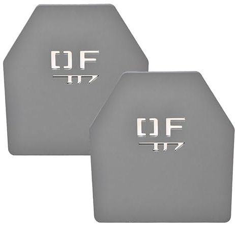 Directional Force | Weight Vest Plates | Steel Plates for Weight Vest Gym Equipment | Performance Apparel & Products - 17.5 LB Vest Pair