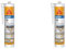 SikaSeal 108 Sanitaire Blanc, Mastic Cuisine & Salle de Bain Anti-Moisissures, joints silicone sanitaire longue durabilité sur multi-supports, 300ml (Lot de 2)