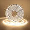 Wisada 220V COB Tira LED [3M,Blanco Natural 4000-4500K]，IP65 Estanco Flexible,288 LEDs/m Cortable Silicona FCOB LED Neón CRI85+,Navidad,Fiesta,Boda,Halloween Hogar/Tienda Decoración Iluminación