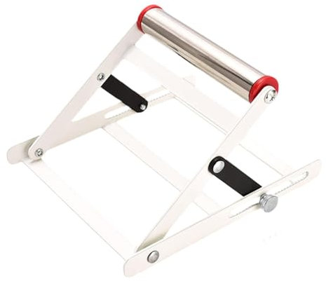 perfk Soporte de ingleteadora, marco de soporte de madera para cortar, accesorios plegables para carpintería, herramienta de taller, soporte de