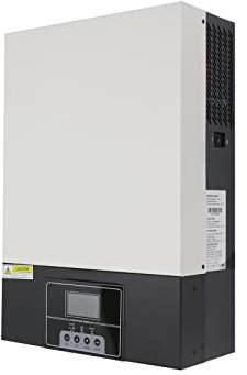 AASKYT Onduleur MPPT 100A 3,5KW 5,5KW DC 24V 48V Onduleur Hybride à Onde sinusoïdale Pure 220VAC Max PV 5000W 6000W pour Panneaux solaires et Chargeur de Batterie