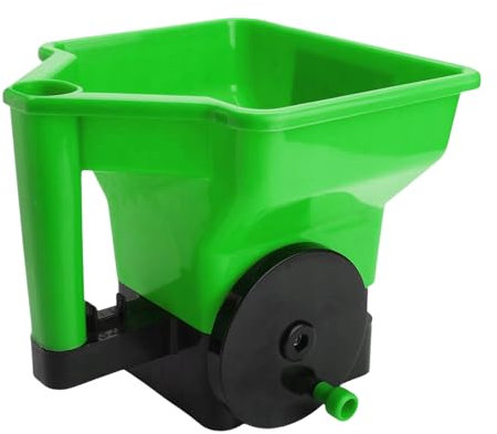 Spandiconcime a manovella, Spandiconcime rotativo per prato, Spandiconcime per giardino, Spandiconcime da 3 litri, Cura del prato, Spandiconcime portatile portatile