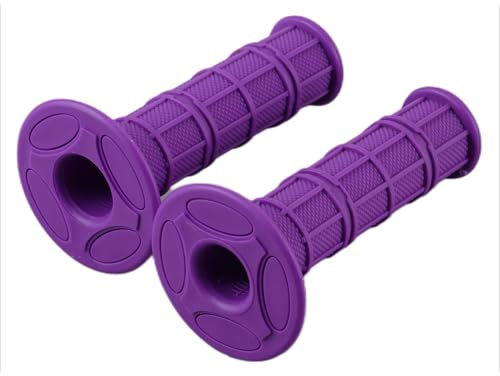 GOOFIT Viola 22mm Standard 7/8 twist Throttle Maniglie Sostituzione per XR 50 KLX SSR MX CRF150F CRF230F CRF250F CRF450F ATV Pocket Bike