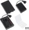 MKBKLLJY 2PCs 3AA Battery Holder Switch USB Female Socket - 3x1.5V AA Battery Case Box Holder On/Off Switch with Cover Screw and Transparent Storage Case for Arduino RC Cars LED Strip Light