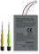 Batterie de rechange LIP1708 Li-ion pour manette PS5 DualSense CFI-ZCT1W, 2800 mAh, pour manette Sony Playstation 5 DualSense CFI-ZCT1W, remplacement de la batterie PS5 LIP1708 avec kit d'outils