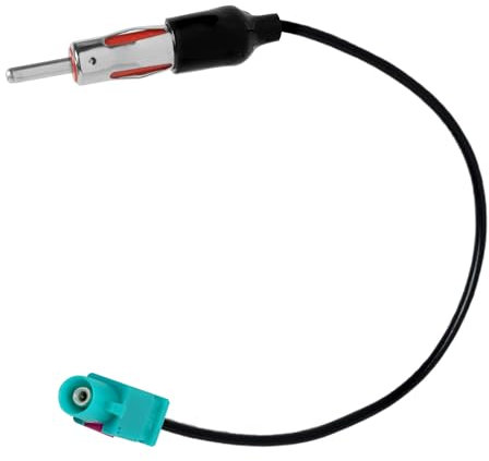 Adaptateur Antenne Autoradio Connecteur, Raccord Radio Voiture, Radio Voiture Universel Câble Rallonge, pour Voiture Stéréo Audio HD, Prise Connecteur Câble, Lecteur Multimédia CD