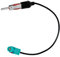 Adaptateur Antenne Autoradio Connecteur, Raccord Radio Voiture, Radio Voiture Universel Câble Rallonge, pour Voiture Stéréo Audio HD, Prise Connecteur Câble, Lecteur Multimédia CD