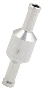 INFINAUTO Rückschlagventil, 6 mm, Einweg-Benzin, Diesel, Öl, Kraftstoff, Rückschlagventil, stilvolles Design