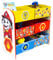 Official Paw Patrol Children's Storage Unit - Wooden Shelves with 6 Fabric Containers, Toys Book Storage Organiser for Kids Playroom, Bedroom