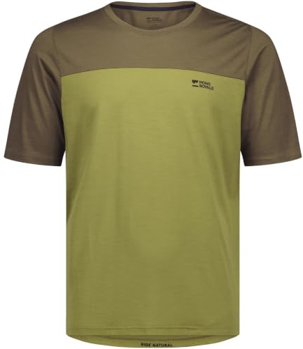 Mons Royale Herren Diversion Merino Bike T-Shirt, fern-Olive, M